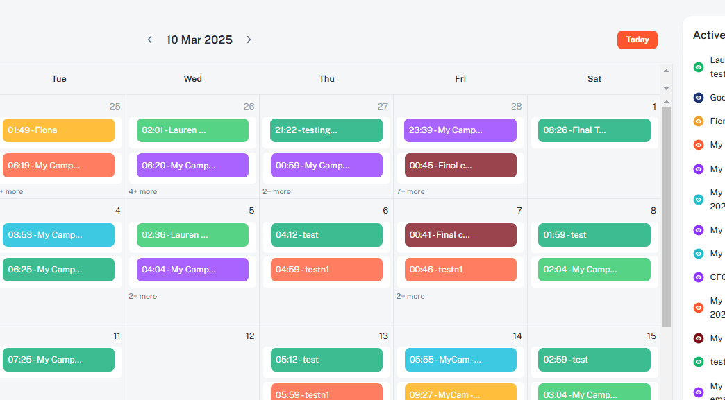 Conversion optimization dashboard