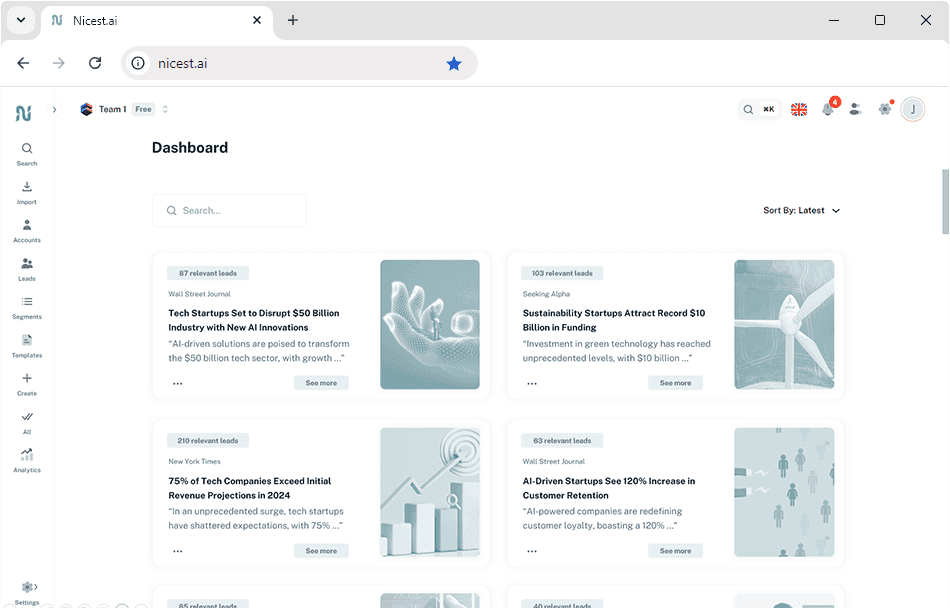 Empower Your Outreach with Intelligent, Data-Driven Insights