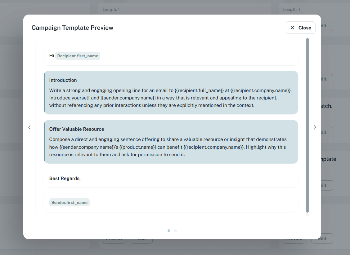Email template design
